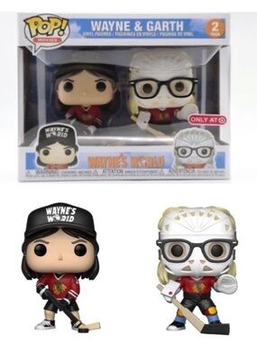 Wayne & Garth in Hockey gear Target Exclusive 2 pack Funko Pops Wayne’s World